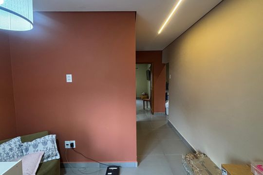 Sala de apartamento à venda com 2 quartos, 76m² em Centro, Santo André