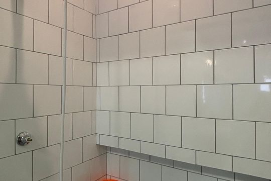 Banheiro de apartamento à venda com 2 quartos, 76m² em Centro, Santo André