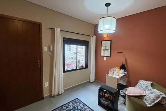 Sala de apartamento à venda com 2 quartos, 76m² em Centro, Santo André