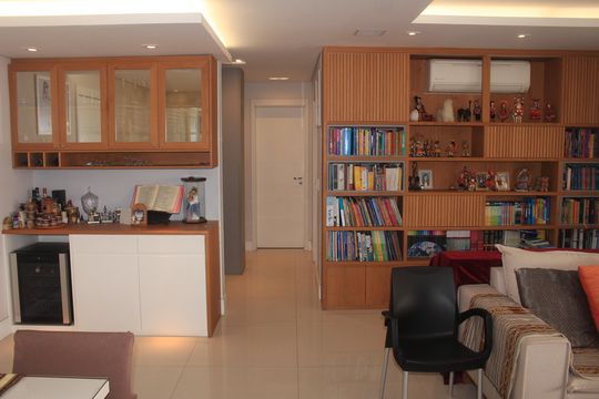 Sala de apartamento à venda com 3 quartos, 147m² em Osvaldo Cruz, São Caetano do Sul