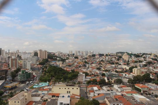 Vista da Suíte 1 de apartamento à venda com 3 quartos, 147m² em Osvaldo Cruz, São Caetano do Sul