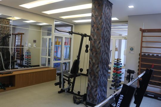 Área comum - Academia de apartamento à venda com 3 quartos, 147m² em Osvaldo Cruz, São Caetano do Sul