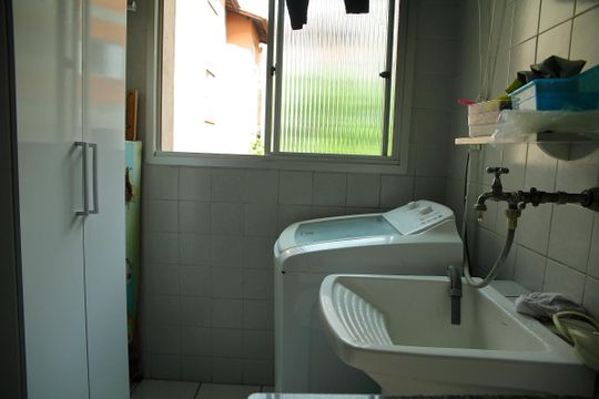Área de Serviço de apartamento à venda com 2 quartos, 56m² em Baeta Neves, São Bernardo do Campo