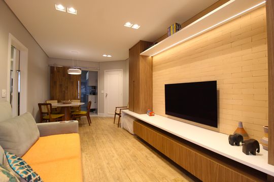 Sala de apartamento à venda com 3 quartos, 87m² em Vila Olímpia, São Paulo