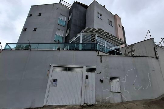 Fachada de apartamento à venda com 2 quartos, 105m² em Jardim Las Vegas, Santo André
