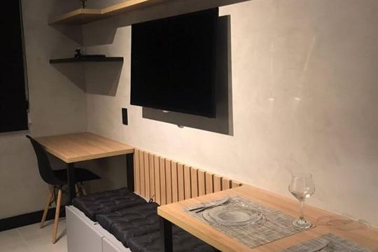 Sala / Quarto de apartamento para alugar com 1 quarto, 24m² em Vila Clementino, São Paulo