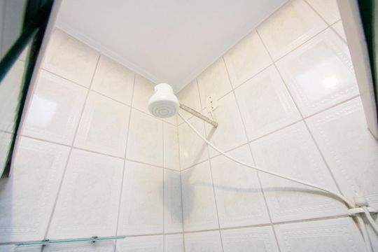 Banheiro do quarto 2 de casa à venda com 2 quartos, 154m² em Vila Linda, Santo André