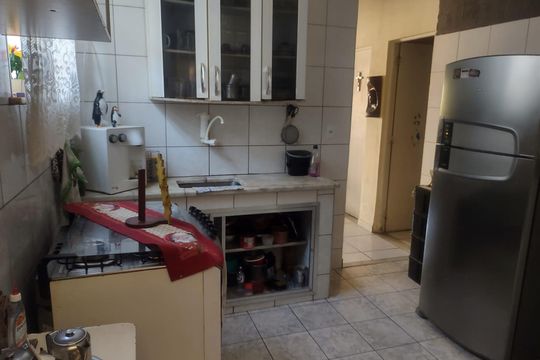 Cozinha de casa de condomínio para alugar com 3 quartos, 137m² em Taquara, Rio de Janeiro