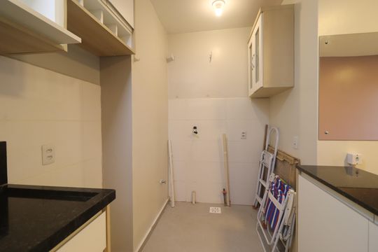 Cozinha de apartamento à venda com 2 quartos, 50m² em Canudos, Novo Hamburgo