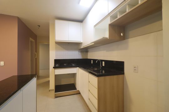Cozinha de apartamento à venda com 2 quartos, 50m² em Canudos, Novo Hamburgo
