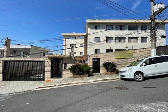 Fachada + Placa de apartamento à venda com 2 quartos, 68m² em Vila Dalila, São Paulo