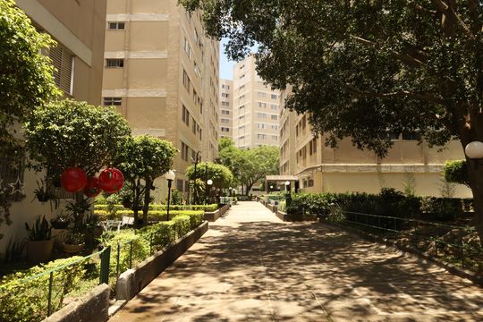 Área externa de apartamento à venda com 3 quartos, 67m² em Parque Paineiras, São Paulo