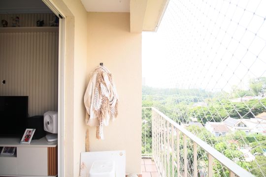 Varanda Sala de apartamento para alugar com 3 quartos, 75m² em Jardim Ampliacao, São Paulo
