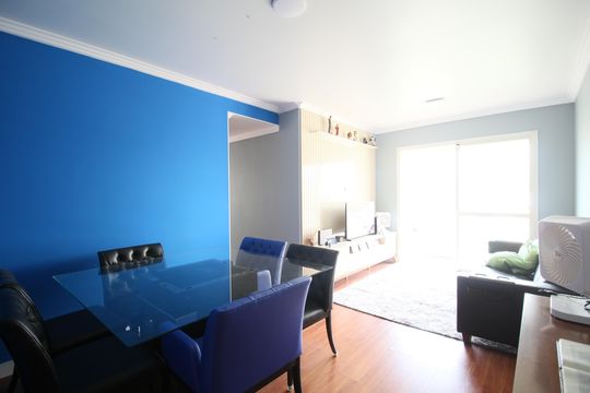 Sala de apartamento para alugar com 3 quartos, 75m² em Jardim Ampliacao, São Paulo