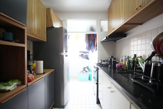 Cozinha - Armários de apartamento para alugar com 3 quartos, 75m² em Jardim Ampliacao, São Paulo
