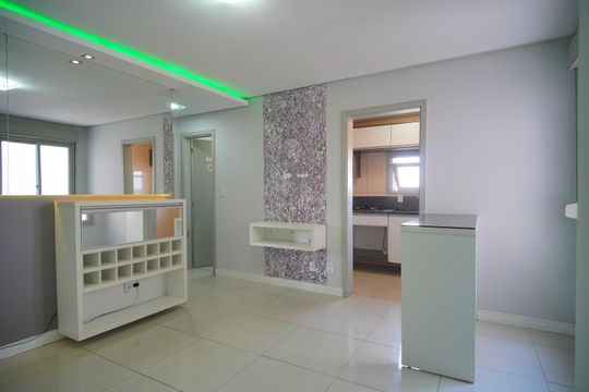 Sala de apartamento para alugar com 2 quartos, 53m² em Scharlau, São Leopoldo