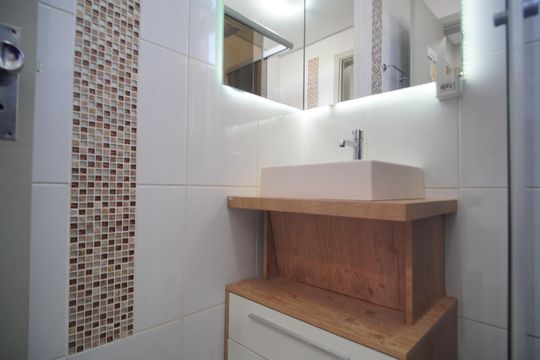 Banheiro de apartamento para alugar com 2 quartos, 53m² em Scharlau, São Leopoldo