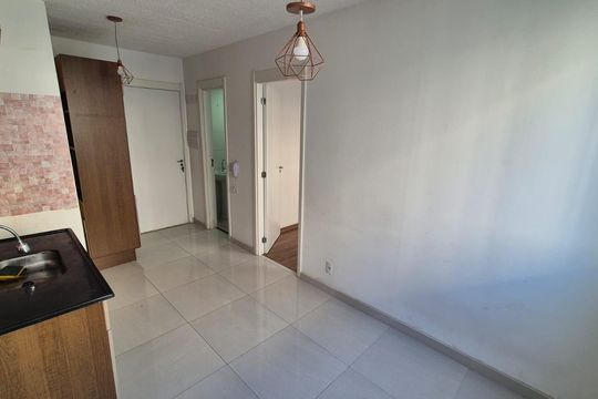 Sala de apartamento à venda com 1 quarto, 24m² em Santo Amaro, São Paulo