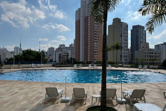 Área comum - Piscina de apartamento à venda com 3 quartos, 123m² em Perdizes, São Paulo