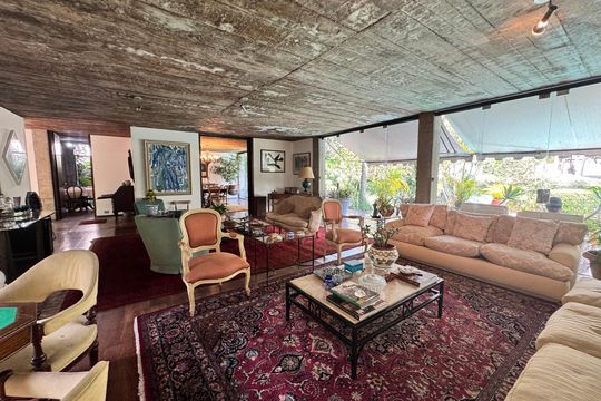 Sala de visita  de casa à venda com 4 quartos, 875m² em Jardim Guedala, São Paulo