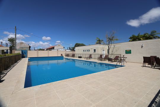 Área comum - Piscina de apartamento para alugar com 2 quartos, 40m² em Fátima, Canoas