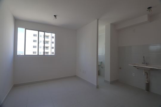 Sala de apartamento para alugar com 2 quartos, 40m² em Fátima, Canoas