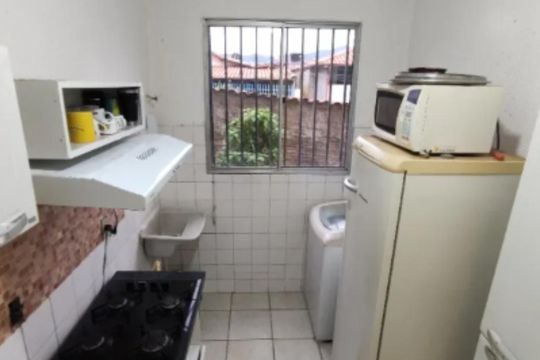 Cozinha de apartamento à venda com 2 quartos, 44m² em Caetano Furquim, Belo Horizonte