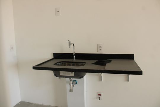 Cozinha de kitnet/studio à venda com 1 quarto, 25m² em Vila Mariana, São Paulo