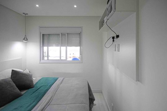 Suíte de apartamento à venda com 2 quartos, 104m² em Vila Ema, São Paulo