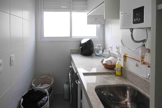 Área de Serviço de apartamento à venda com 2 quartos, 104m² em Vila Ema, São Paulo