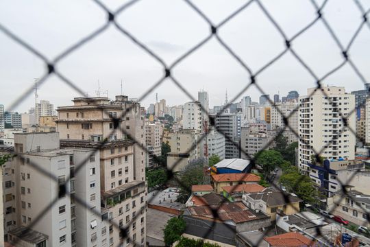Vista do Quarto de kitnet/studio para alugar com 1 quarto, 25m² em Consolação, São Paulo
