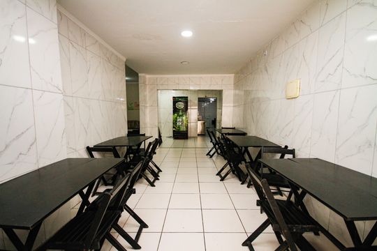 Sala de Jantar de casa para alugar com 8 quartos, 250m² em Nova Mirim, Praia Grande