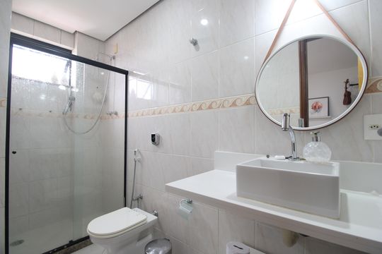 Banheiro da suíte de apartamento à venda com 4 quartos, 163m² em Freguesia (jacarepaguá), Rio de Janeiro