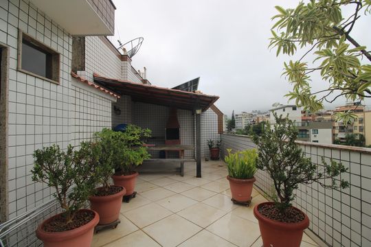 Terraço  de apartamento à venda com 4 quartos, 163m² em Freguesia (jacarepaguá), Rio de Janeiro
