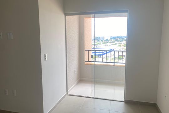 Sala de apartamento para alugar com 2 quartos, 54m² em Parque Oeste Industrial, Goiânia