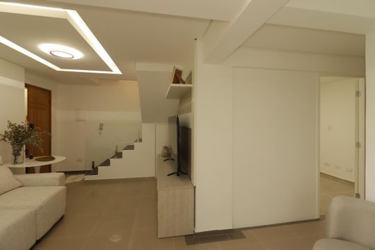 Sala de apartamento à venda com 3 quartos, 166m² em Parque das Nações, Santo André