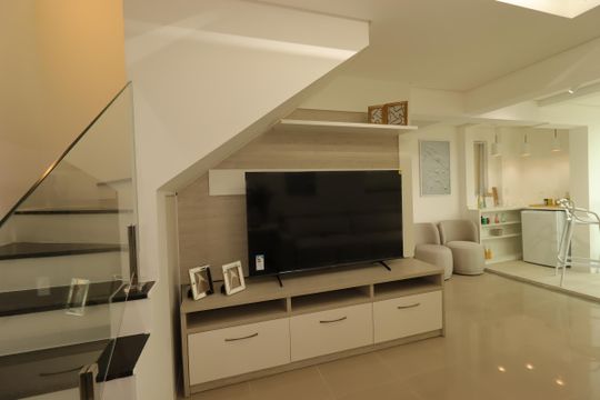 Sala de apartamento à venda com 3 quartos, 166m² em Parque das Nações, Santo André
