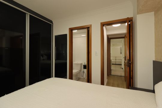 Suíte de apartamento à venda com 3 quartos, 166m² em Parque das Nações, Santo André