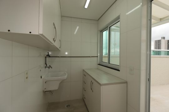 Área de Serviço de apartamento à venda com 3 quartos, 166m² em Parque das Nações, Santo André