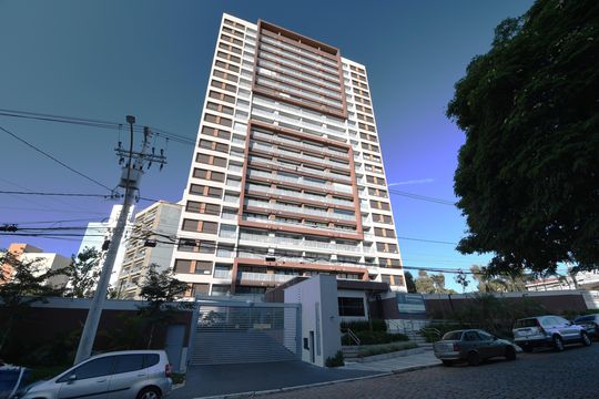 Fachada do Prédio de apartamento à venda com 1 quarto, 36m² em Botafogo, Campinas