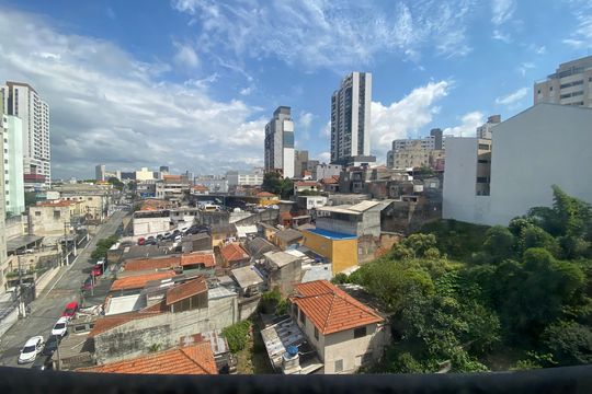 Vista Sala de apartamento para alugar com 1 quarto, 35m² em Parada Inglesa, São Paulo