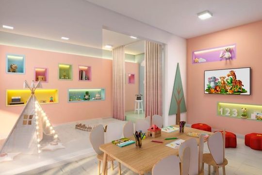 Brinquedoteca de apartamento para alugar com 2 quartos, 33m² em Socorro, São Paulo