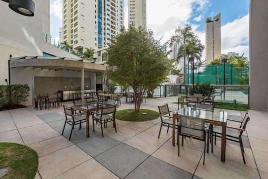 Área comum - Churrasqueira de apartamento para alugar com 3 quartos, 201m² em Vila da Serra, Nova Lima