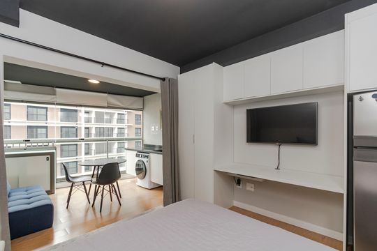 Studio de kitnet/studio à venda com 1 quarto, 32m² em Jardim das Acacias, São Paulo