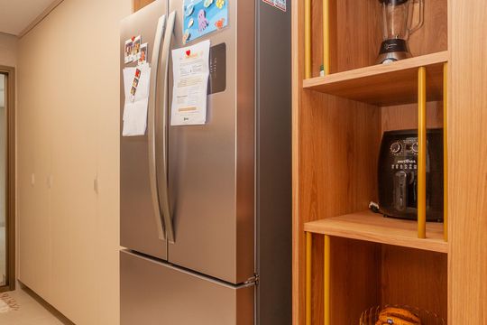 Cozinha de casa para alugar com 3 quartos, 210m² em Parque Esmeralda, São Paulo