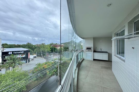 Varanda de apartamento à venda com 3 quartos, 77m² em Recreio dos Bandeirantes, Rio de Janeiro
