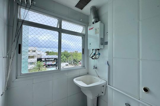 Cozinha e Área de Serviço de apartamento à venda com 3 quartos, 77m² em Recreio dos Bandeirantes, Rio de Janeiro