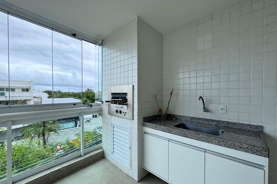 Varanda de apartamento à venda com 3 quartos, 77m² em Recreio dos Bandeirantes, Rio de Janeiro