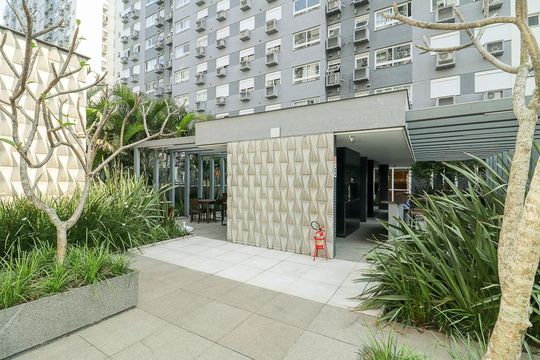 Área comum - Churrasqueira de apartamento à venda com 3 quartos, 82m² em São Sebastião, Porto Alegre