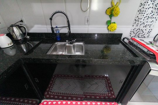 Cozinha de casa de condomínio à venda com 2 quartos, 64m² em Itaquera, São Paulo
